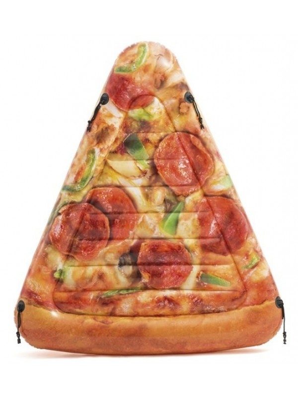 dusek na naduvavanje oblika pizze 175 145 cm intex