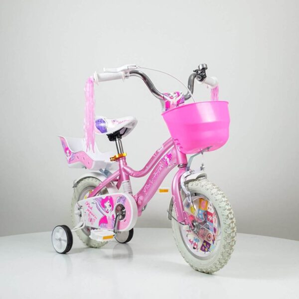 Deciji bicikl 710 Pink Princess 12 svetlo roze slika 2