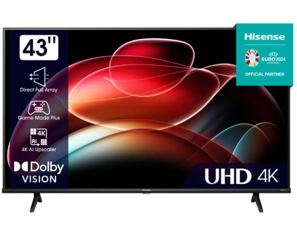 HISENSE 43" 43A6K 4K UHD Smart TV