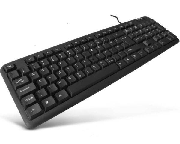 ETECH Crna Tastatura E-5050 USB YU (CYR)