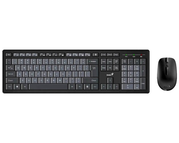 GENIUS Crna Tastatura + Miš Smart KM-8200 Wireless USB US