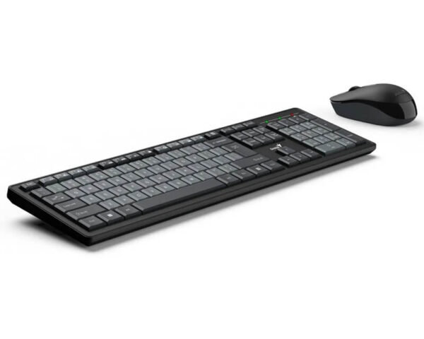 GENIUS Crna Tastatura + Miš Smart KM-8200 Wireless USB US